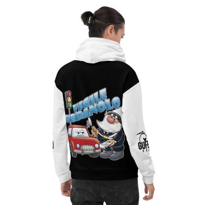 Felpa con cappuccio Uomo/Donna VIGILEURBANOLO - Gufetto Brand