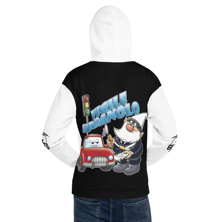 Felpa con cappuccio Uomo/Donna VIGILEURBANOLO - Gufetto Brand