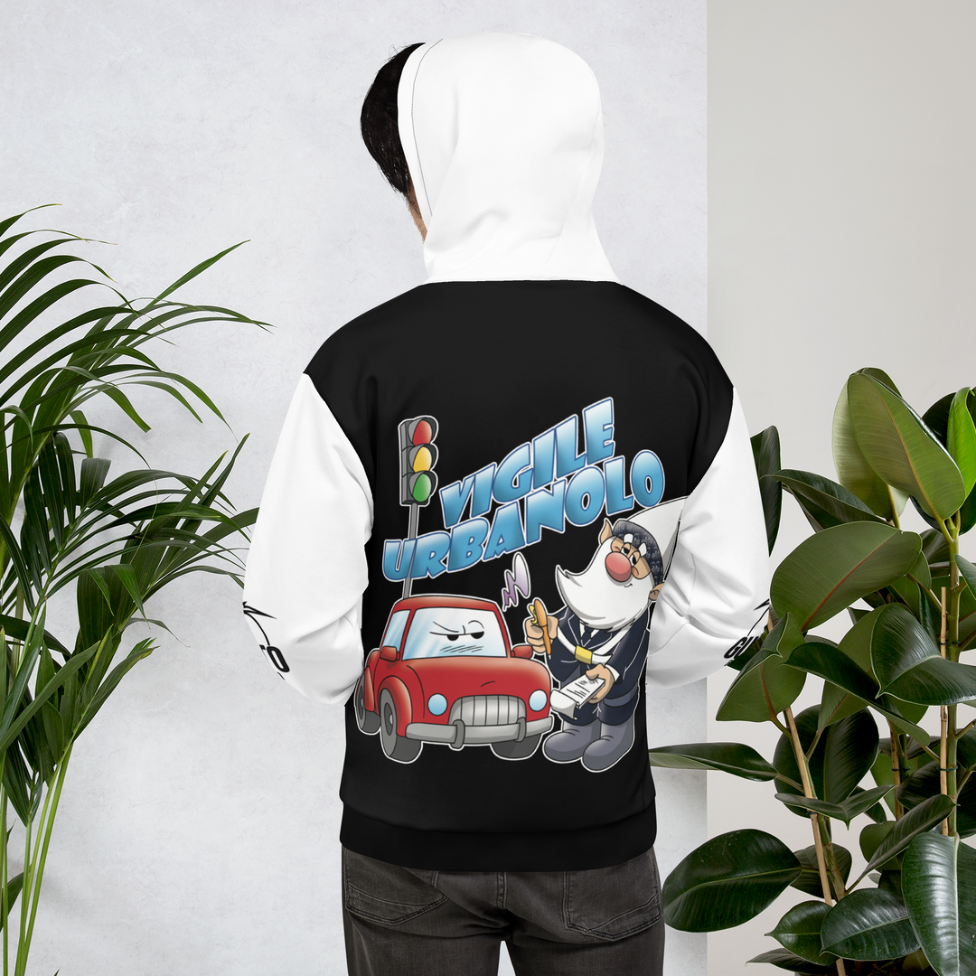 Felpa con cappuccio Uomo/Donna VIGILEURBANOLO - Gufetto Brand