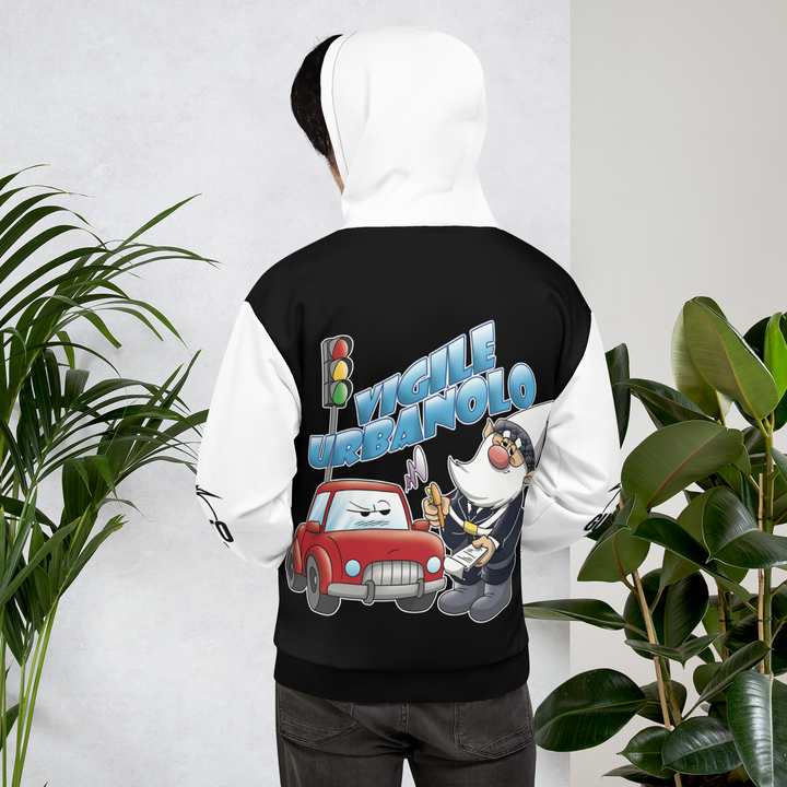 Felpa con cappuccio Uomo/Donna VIGILEURBANOLO - Gufetto Brand