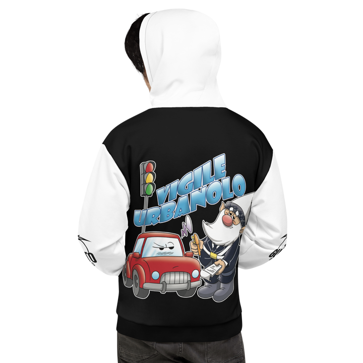 Felpa con cappuccio Uomo/Donna VIGILEURBANOLO - Gufetto Brand