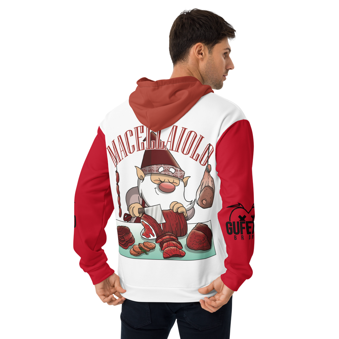 Felpa con cappuccio Uomo/Donna MACELLAIOLO - Gufetto Brand
