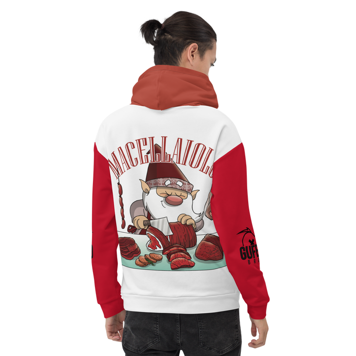 Felpa con cappuccio Uomo/Donna MACELLAIOLO - Gufetto Brand