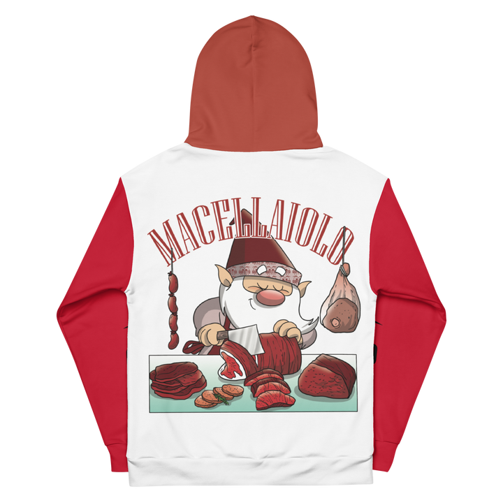 Felpa con cappuccio Uomo/Donna MACELLAIOLO - Gufetto Brand