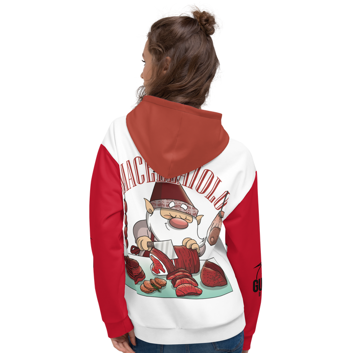 Felpa con cappuccio Uomo/Donna MACELLAIOLO - Gufetto Brand