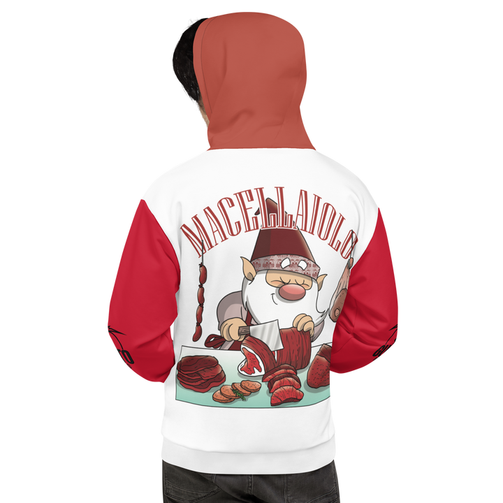 Felpa con cappuccio Uomo/Donna MACELLAIOLO - Gufetto Brand