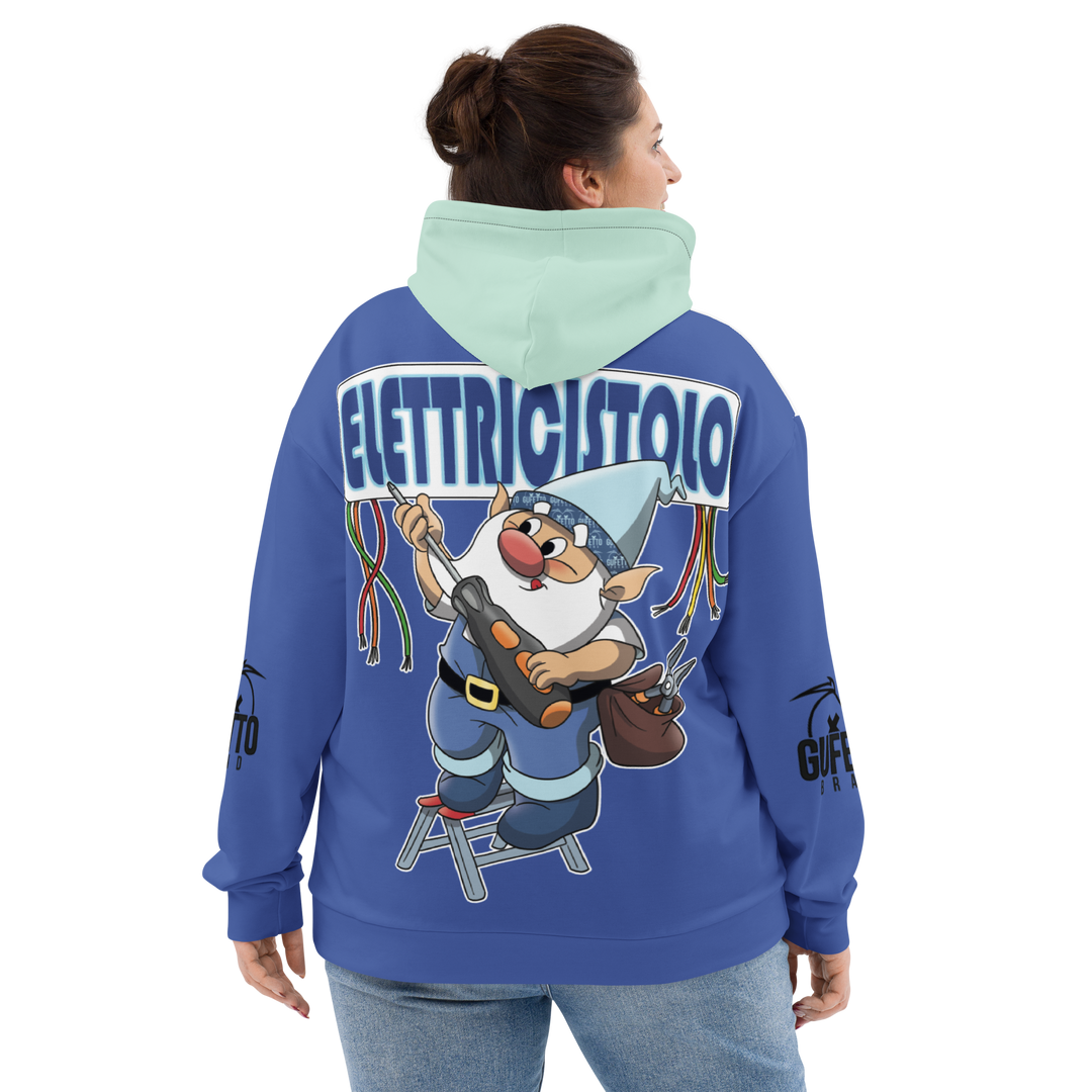 Felpa con cappuccio Uomo/Donna ELETTRICISTOLO - Gufetto Brand