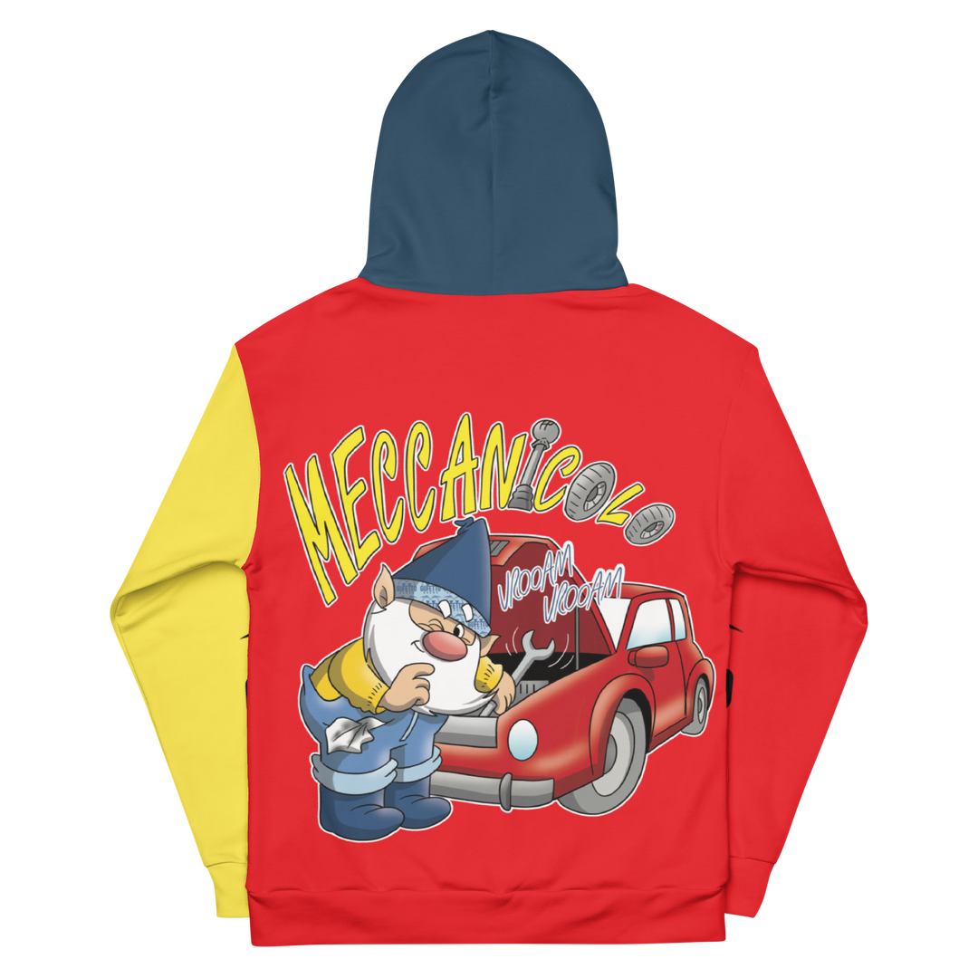 Felpa con cappuccio Uomo/Donna MECCANICOLO - Gufetto Brand