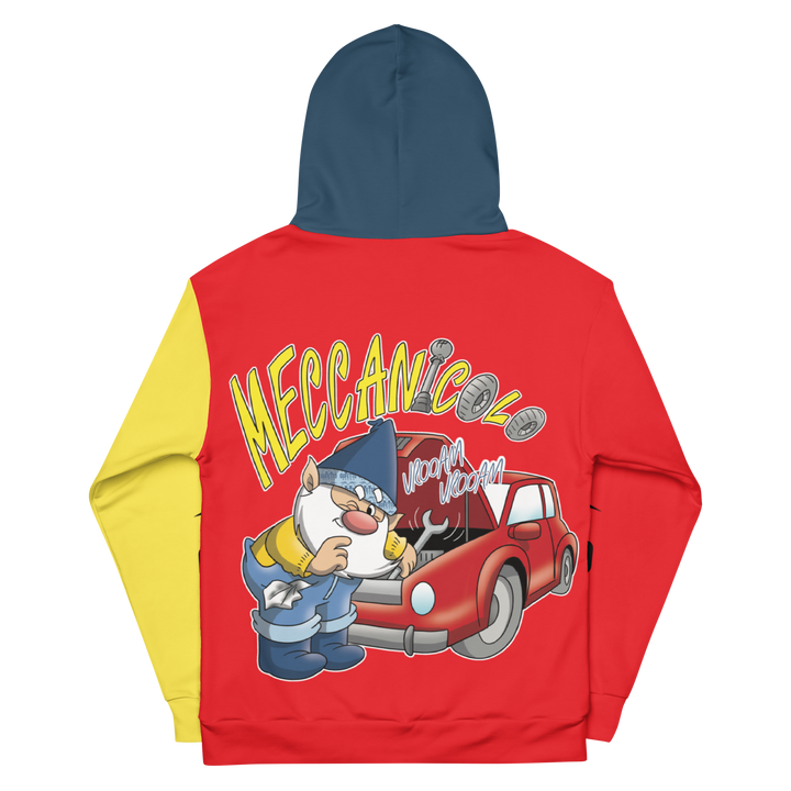 Felpa con cappuccio Uomo/Donna MECCANICOLO - Gufetto Brand