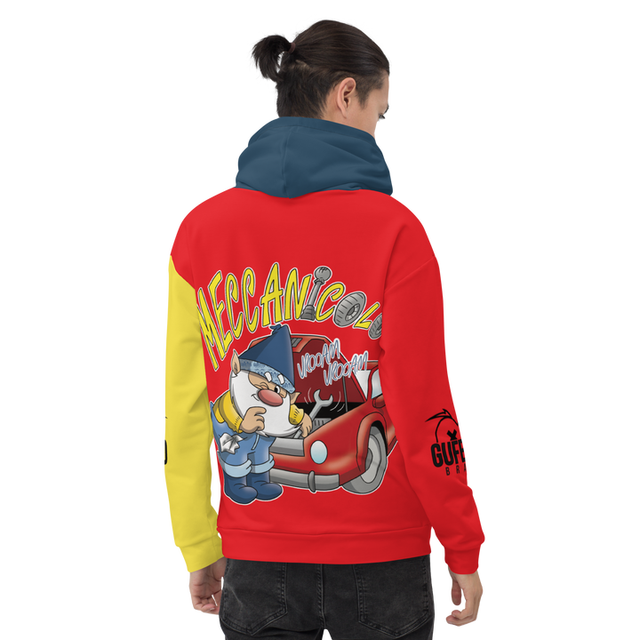 Felpa con cappuccio Uomo/Donna MECCANICOLO - Gufetto Brand