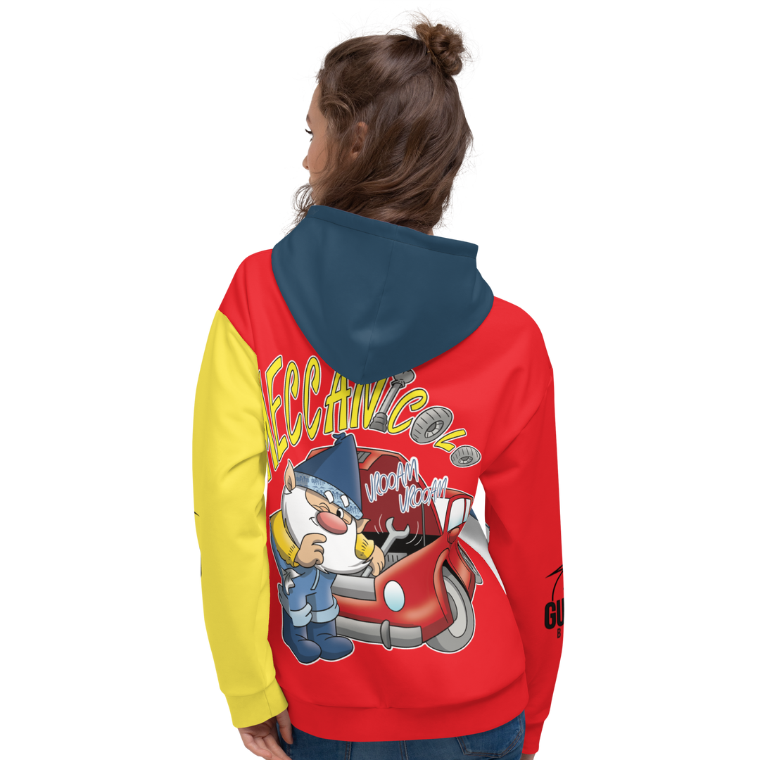 Felpa con cappuccio Uomo/Donna MECCANICOLO - Gufetto Brand