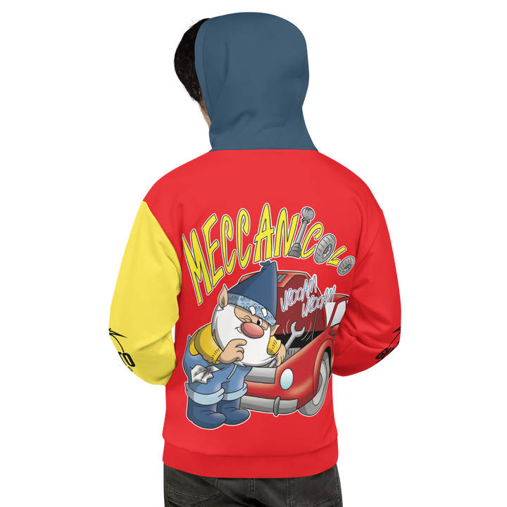 Felpa con cappuccio Uomo/Donna MECCANICOLO - Gufetto Brand