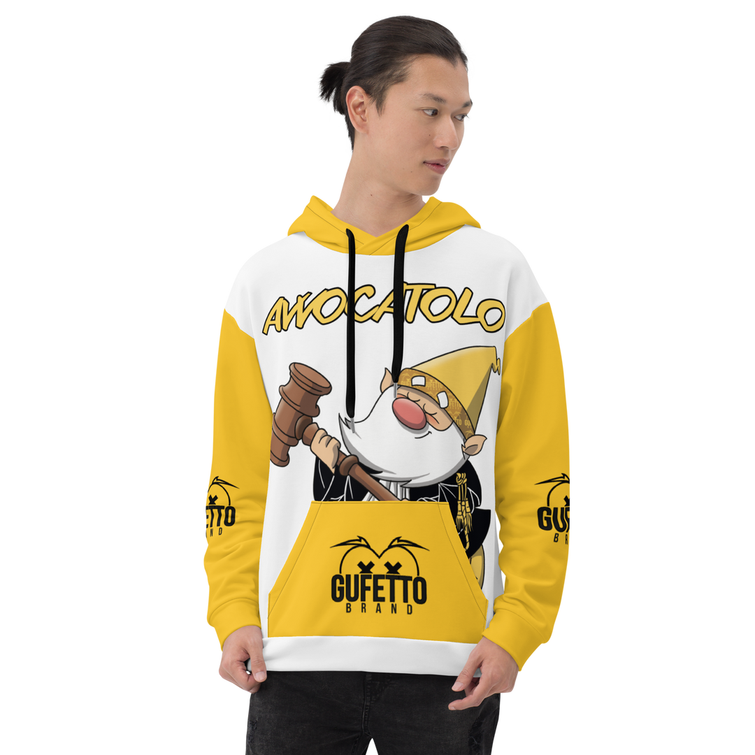Felpa con cappuccio AVVOCATOLO - Gufetto Brand