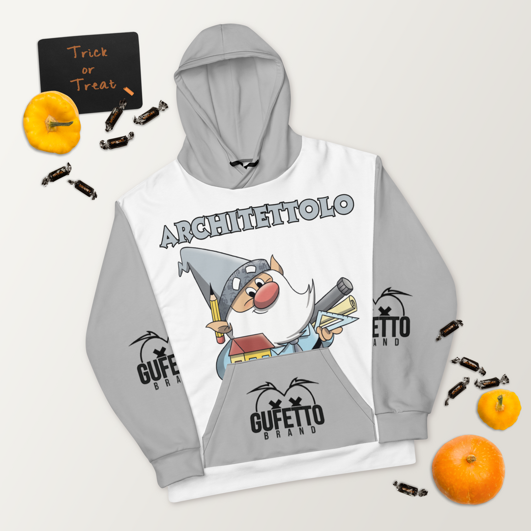 Felpa con cappuccio ARCHITETTOLO - Gufetto Brand