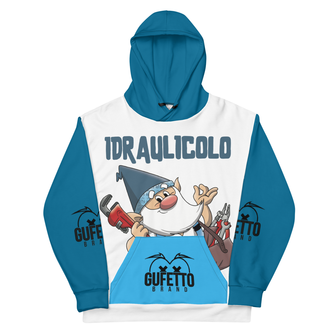 Felpa con cappuccio IDRAULICOLO - Gufetto Brand