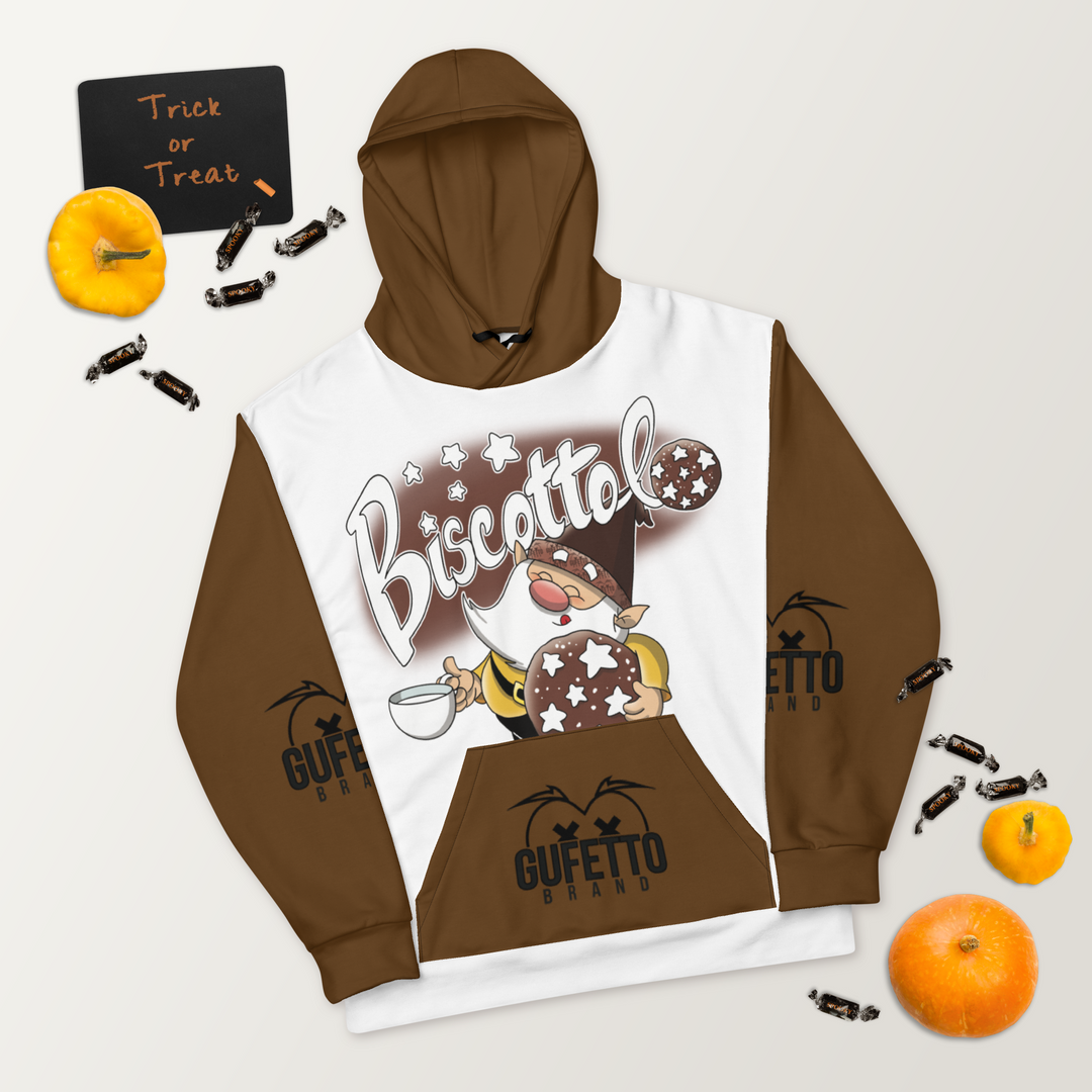Felpa con cappuccio Uomo/Donna BISCOTTOLO - Gufetto Brand