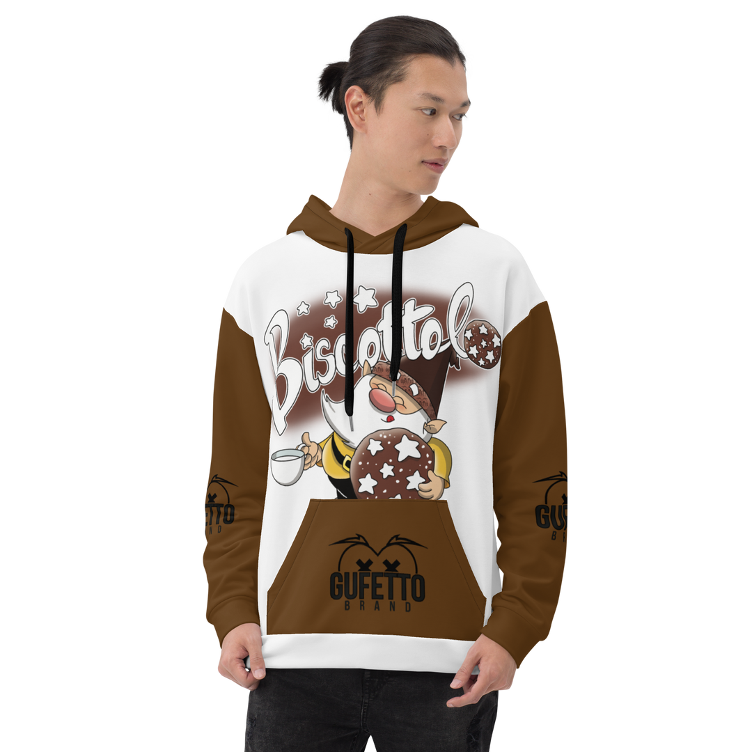 Felpa con cappuccio Uomo/Donna BISCOTTOLO - Gufetto Brand