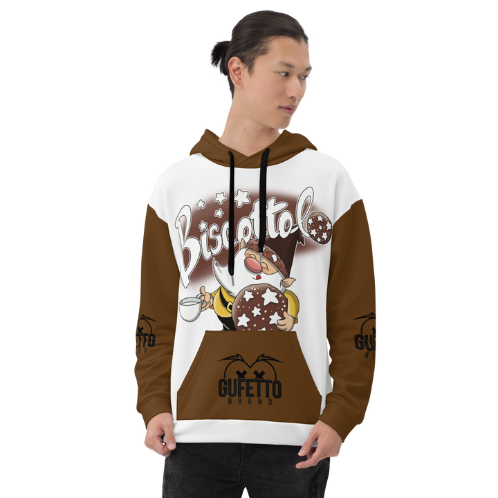 Felpa con cappuccio Uomo/Donna BISCOTTOLO - Gufetto Brand