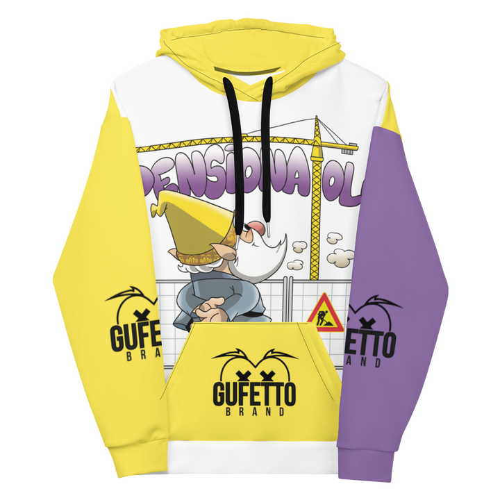 Felpa con cappuccio Uomo/Donna PENSIONATOLO - Gufetto Brand