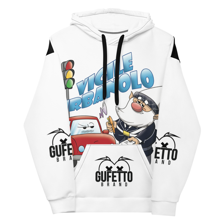 Felpa con cappuccio Uomo/Donna VIGILEURBANOLO - Gufetto Brand