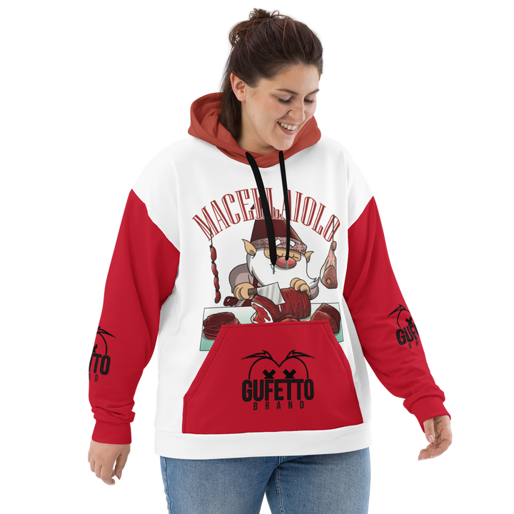 Felpa con cappuccio Uomo/Donna MACELLAIOLO - Gufetto Brand