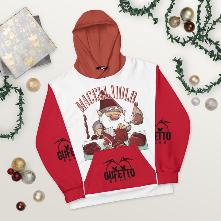 Felpa con cappuccio Uomo/Donna MACELLAIOLO - Gufetto Brand