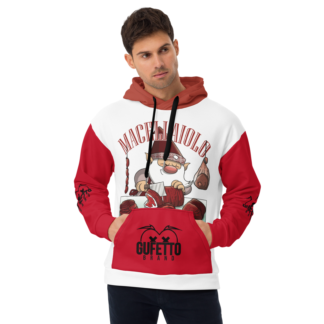 Felpa con cappuccio Uomo/Donna MACELLAIOLO - Gufetto Brand