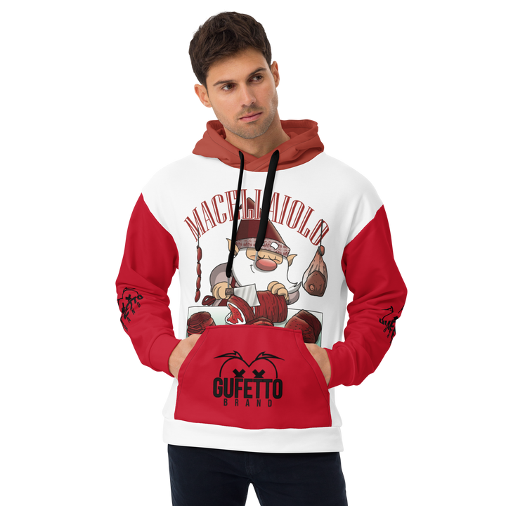Felpa con cappuccio Uomo/Donna MACELLAIOLO - Gufetto Brand