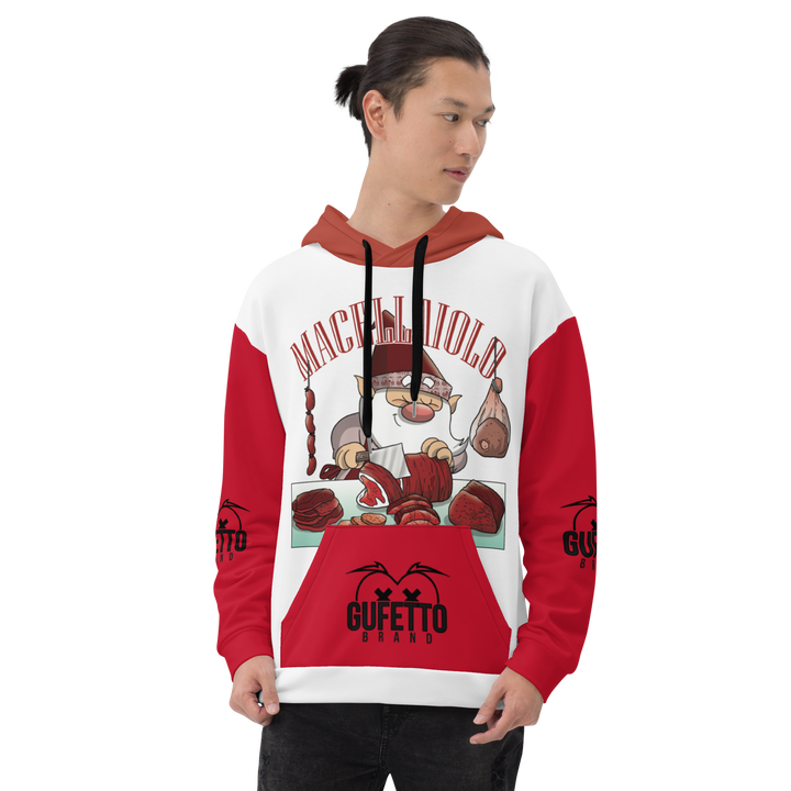 Felpa con cappuccio Uomo/Donna MACELLAIOLO - Gufetto Brand
