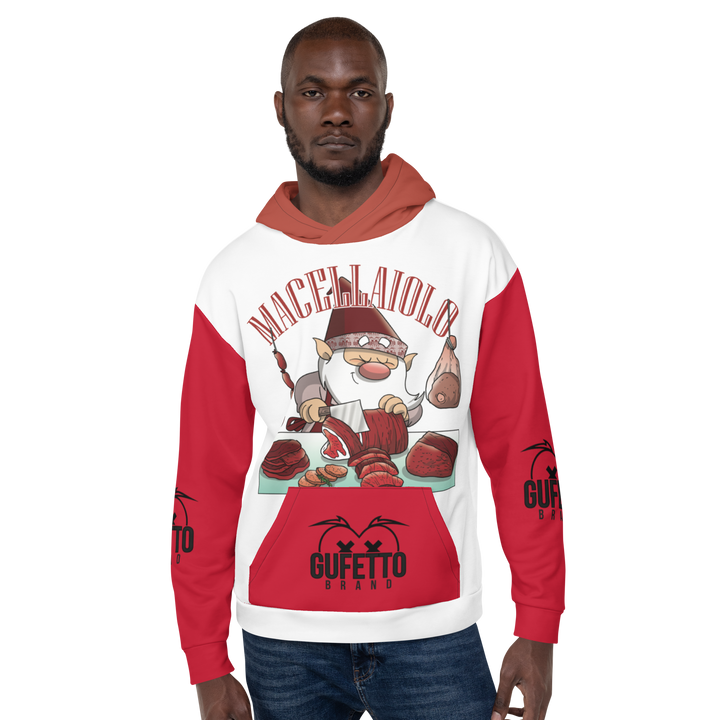 Felpa con cappuccio Uomo/Donna MACELLAIOLO - Gufetto Brand