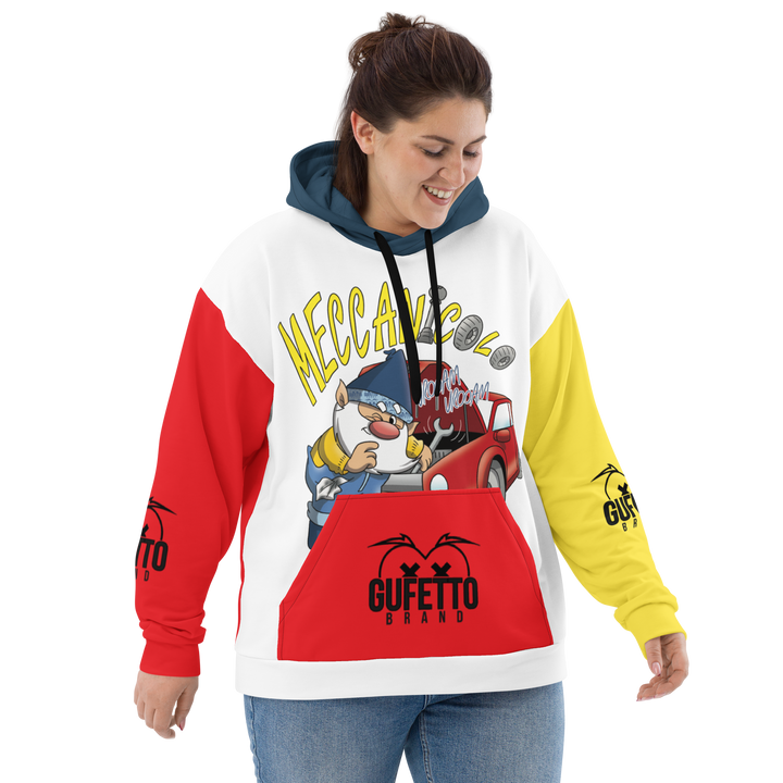 Felpa con cappuccio Uomo/Donna MECCANICOLO - Gufetto Brand