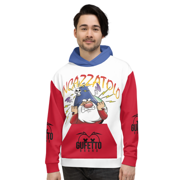 Felpa con cappuccio Uomo/Donna INCAZZATOLO