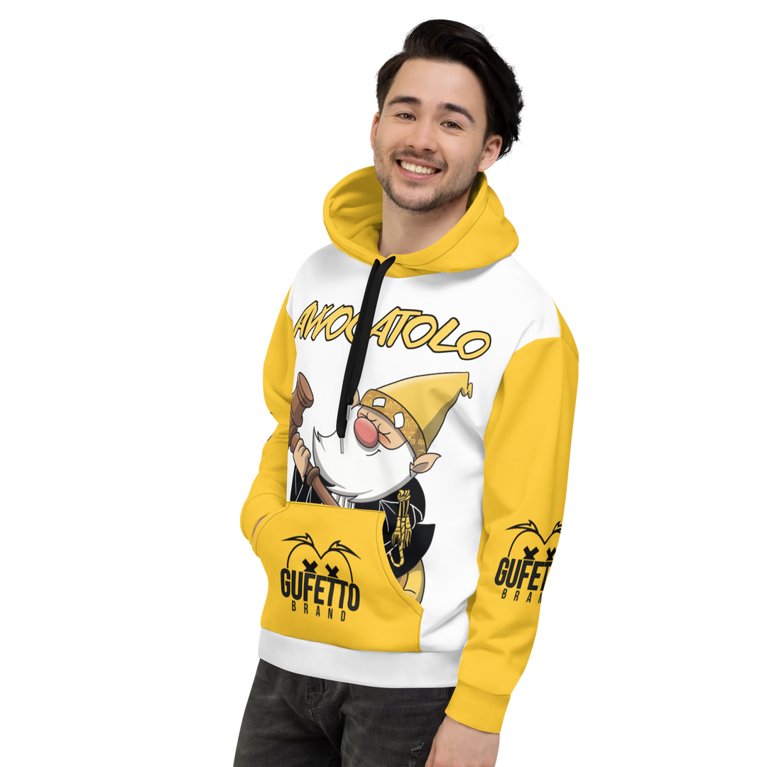 Felpa con cappuccio AVVOCATOLO - Gufetto Brand