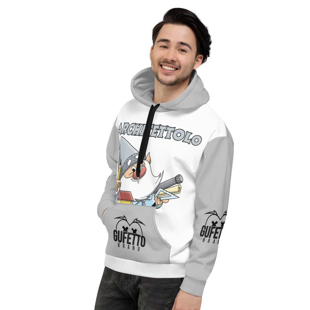 Felpa con cappuccio ARCHITETTOLO - Gufetto Brand
