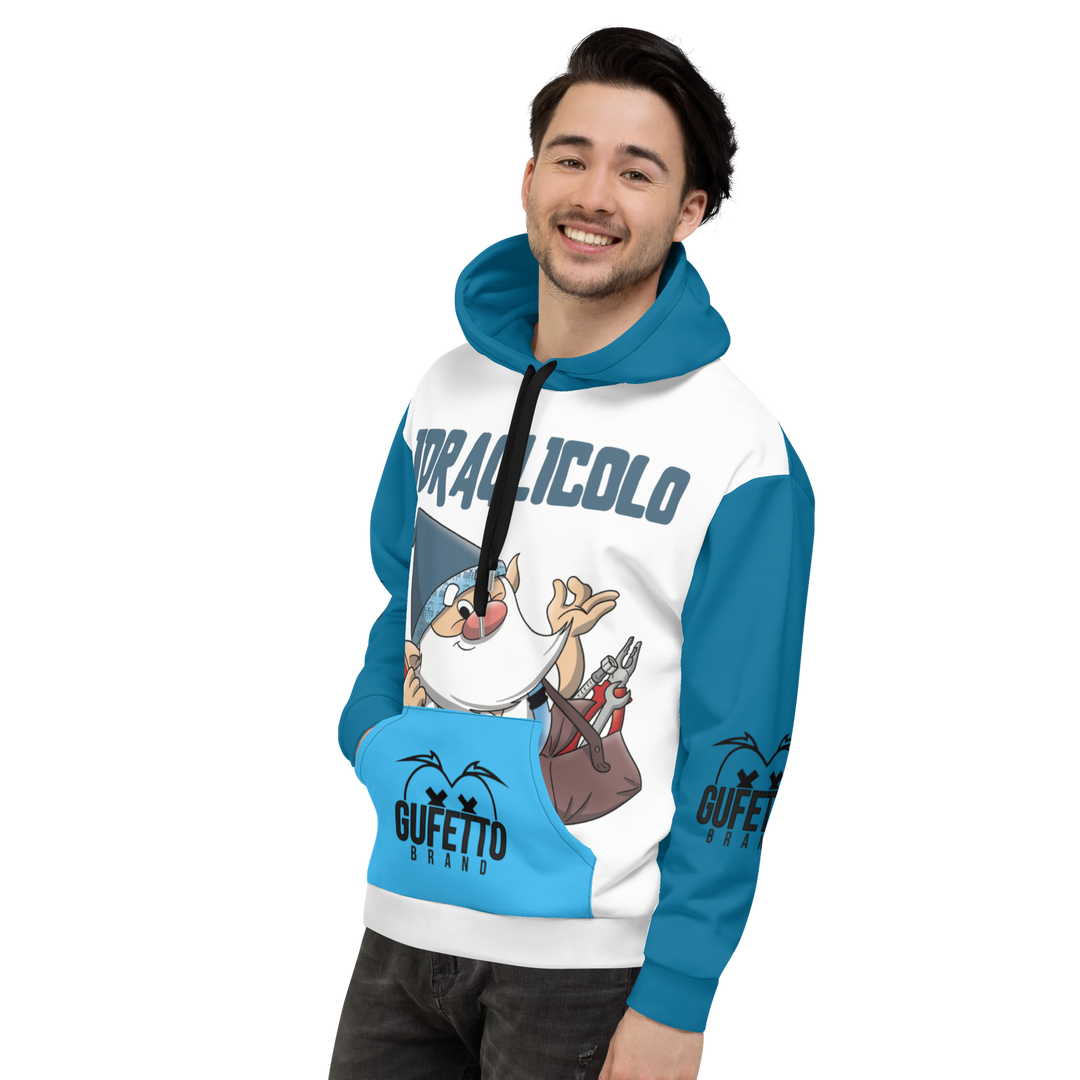 Felpa con cappuccio IDRAULICOLO - Gufetto Brand