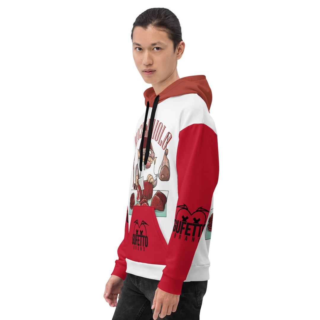 Felpa con cappuccio Uomo/Donna MACELLAIOLO - Gufetto Brand