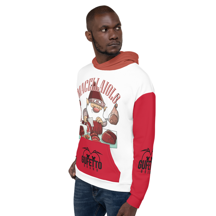 Felpa con cappuccio Uomo/Donna MACELLAIOLO - Gufetto Brand