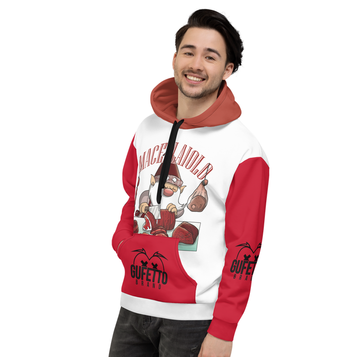 Felpa con cappuccio Uomo/Donna MACELLAIOLO - Gufetto Brand