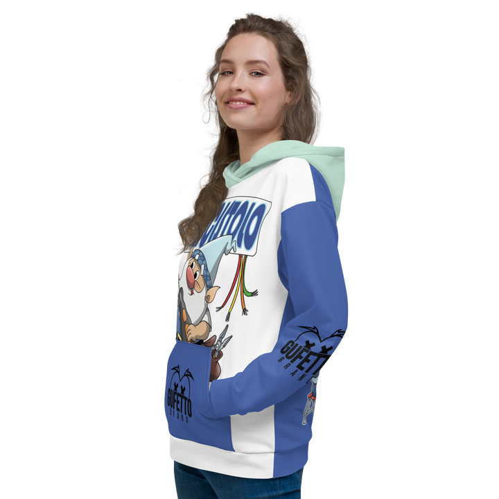 Felpa con cappuccio Uomo/Donna ELETTRICISTOLO - Gufetto Brand