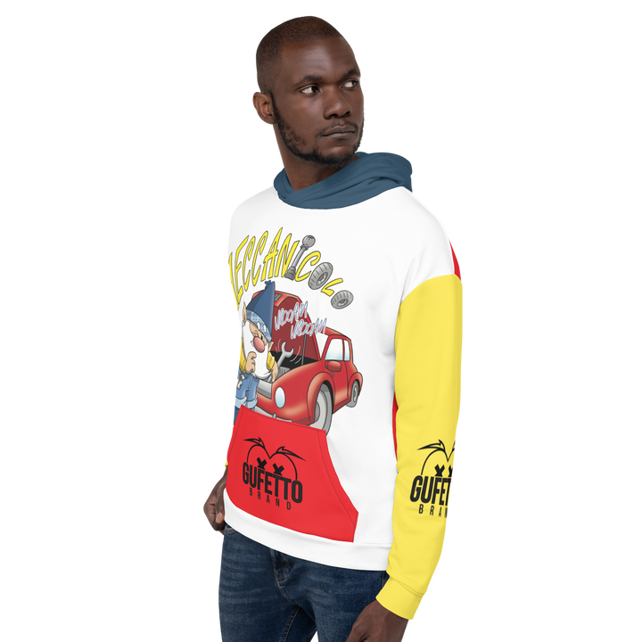 Felpa con cappuccio Uomo/Donna MECCANICOLO - Gufetto Brand