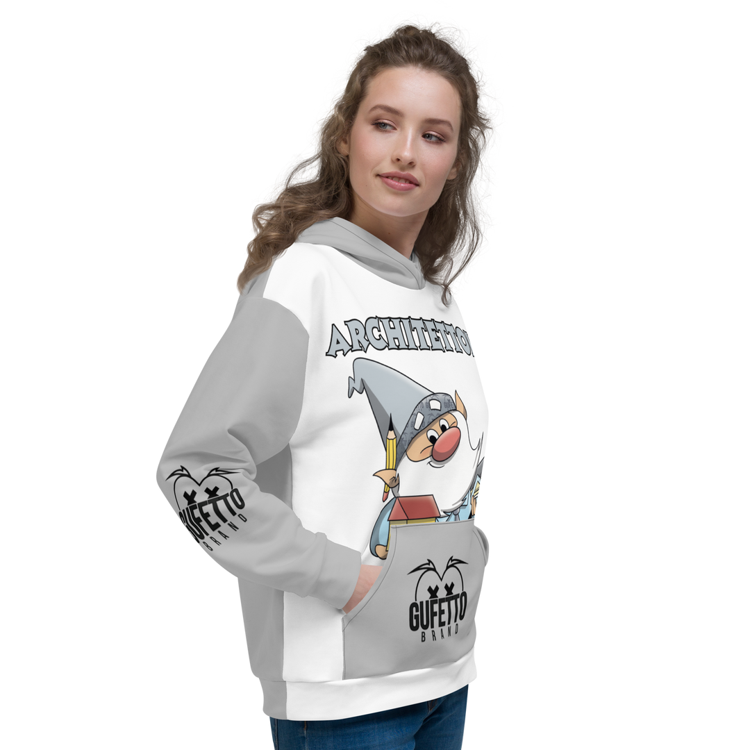 Felpa con cappuccio ARCHITETTOLO - Gufetto Brand