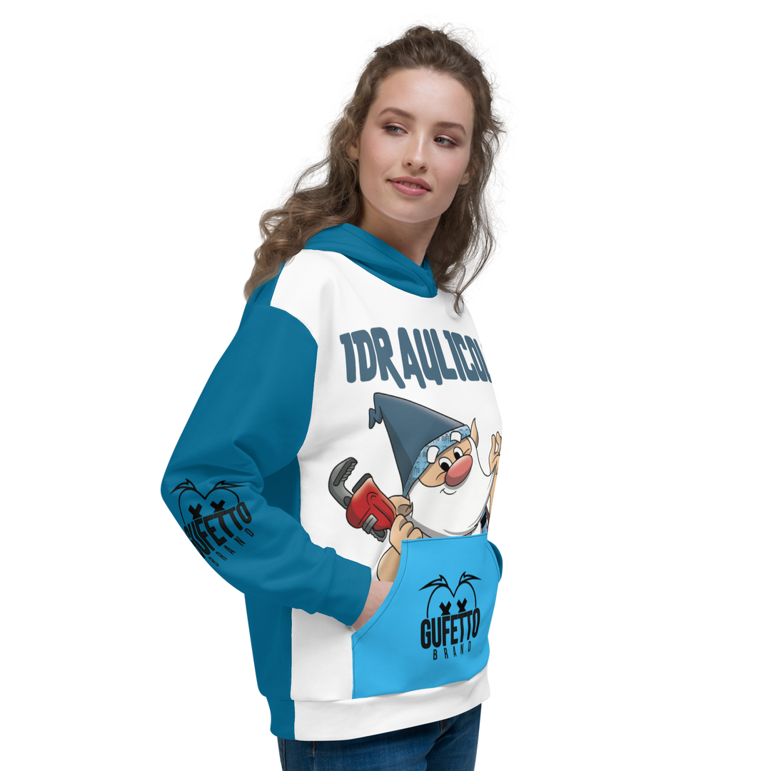 Felpa con cappuccio IDRAULICOLO - Gufetto Brand
