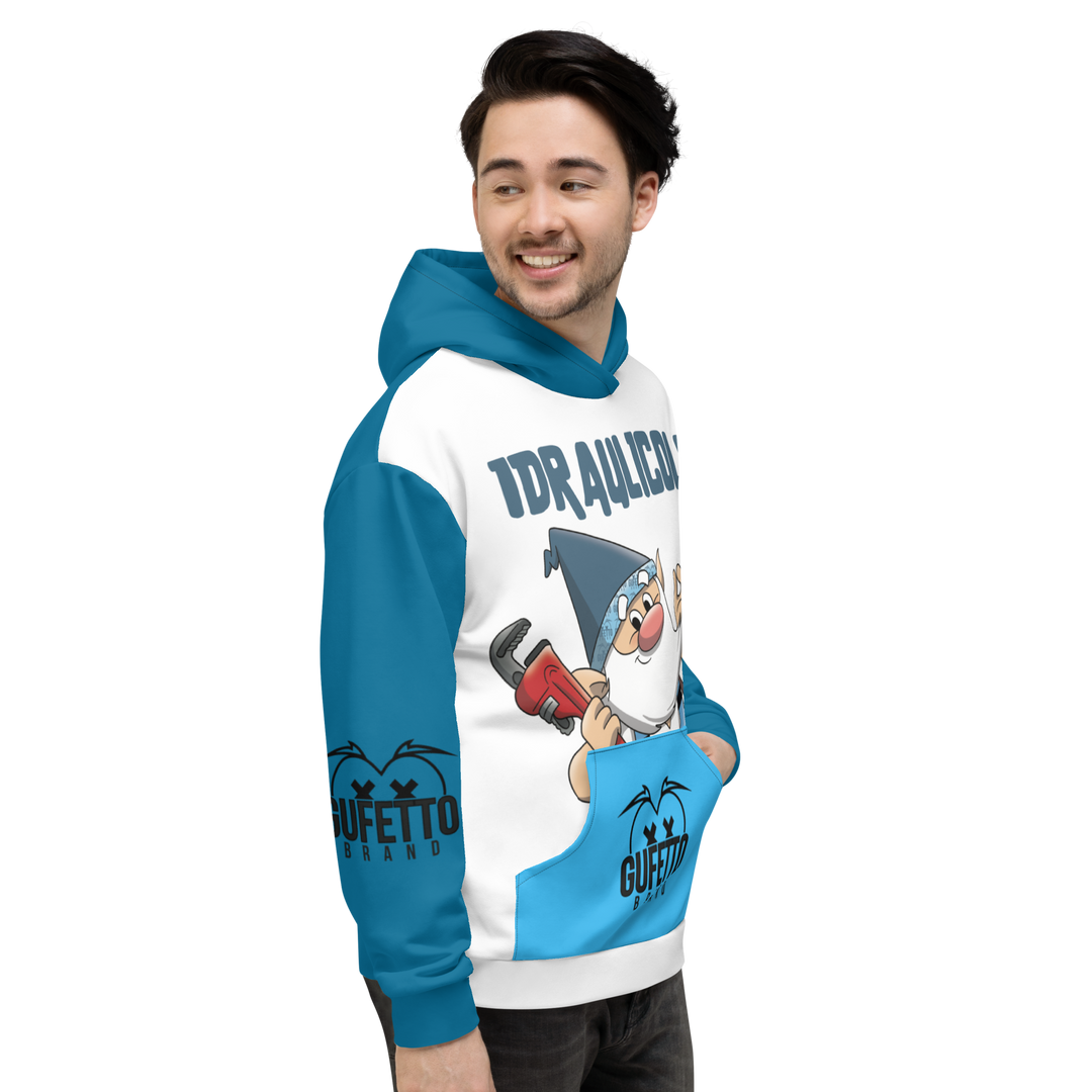 Felpa con cappuccio IDRAULICOLO - Gufetto Brand
