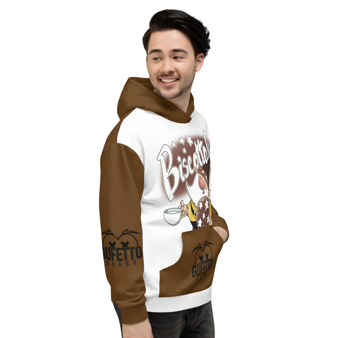 Felpa con cappuccio Uomo/Donna BISCOTTOLO - Gufetto Brand