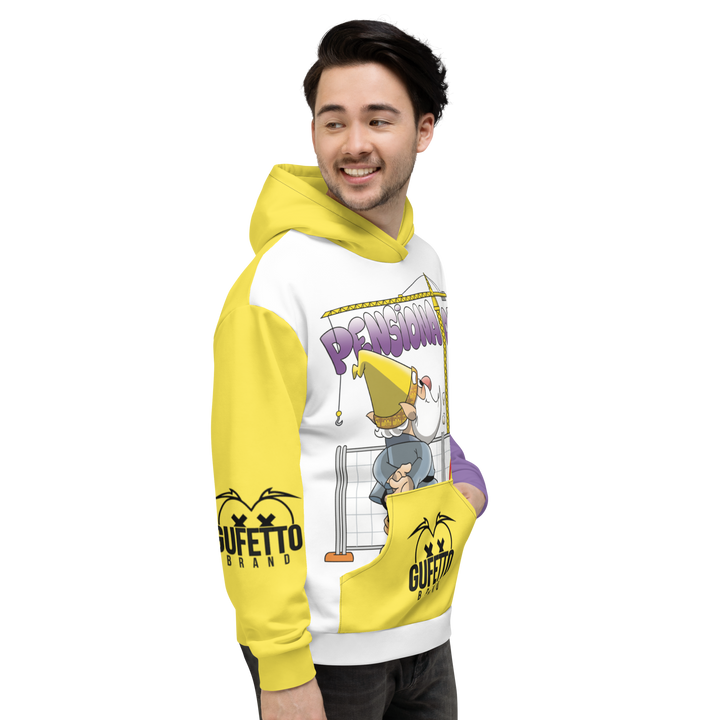 Felpa con cappuccio Uomo/Donna PENSIONATOLO - Gufetto Brand