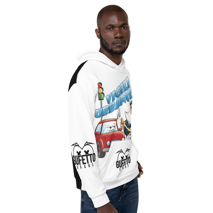 Felpa con cappuccio Uomo/Donna VIGILEURBANOLO - Gufetto Brand