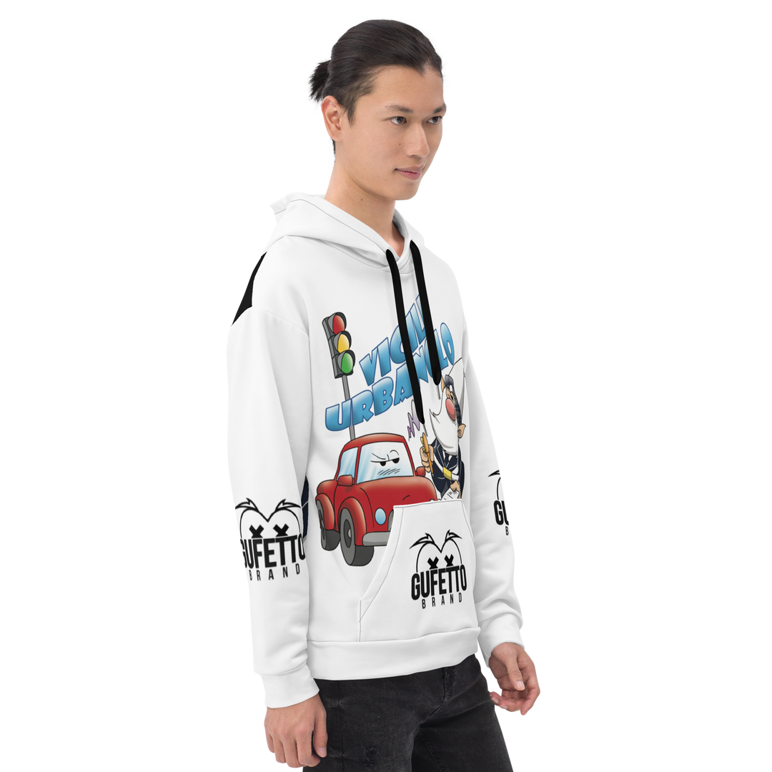 Felpa con cappuccio Uomo/Donna VIGILEURBANOLO - Gufetto Brand