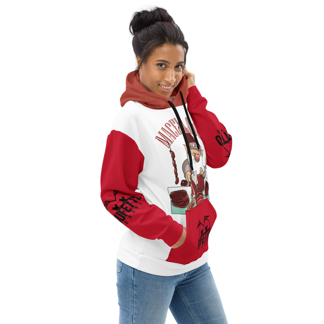 Felpa con cappuccio Uomo/Donna MACELLAIOLO - Gufetto Brand