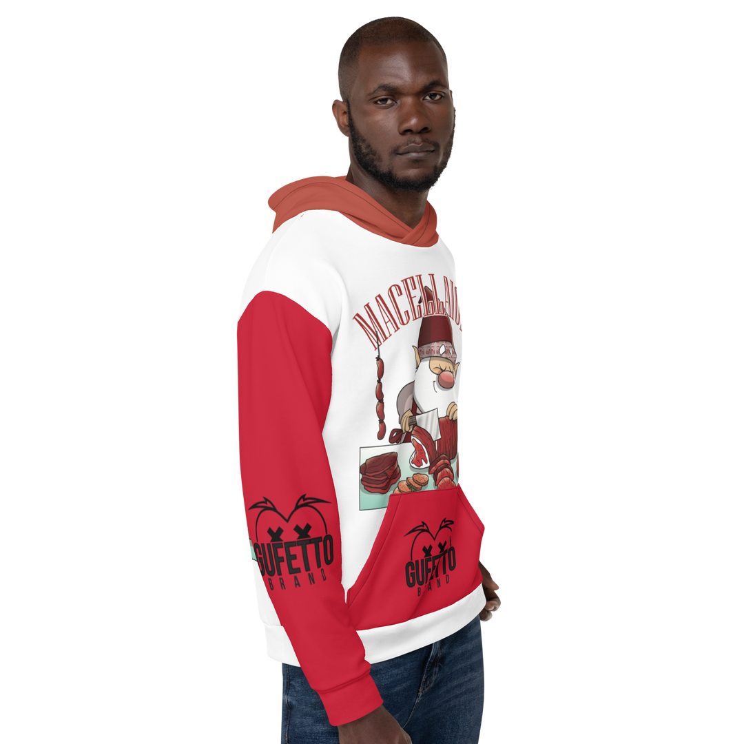 Felpa con cappuccio Uomo/Donna MACELLAIOLO - Gufetto Brand