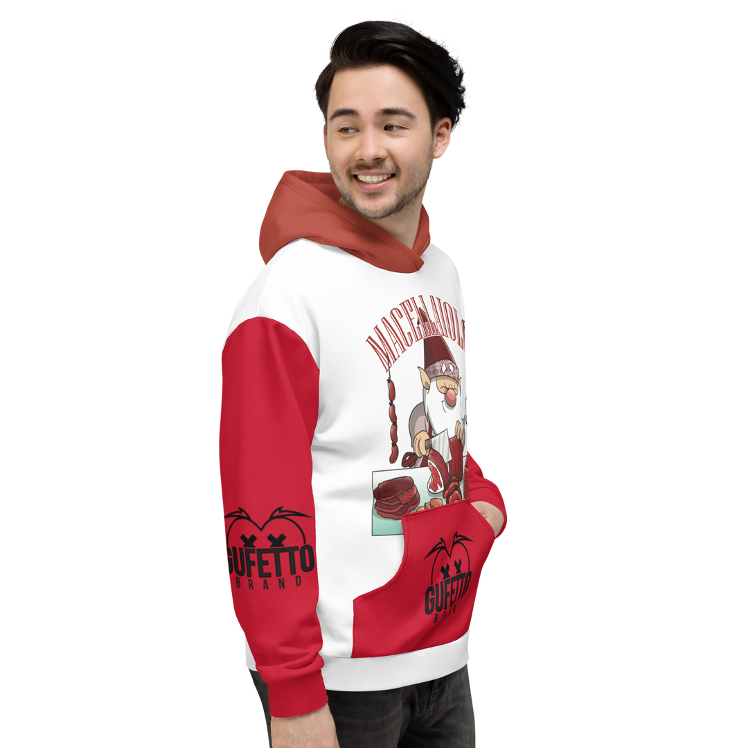 Felpa con cappuccio Uomo/Donna MACELLAIOLO - Gufetto Brand